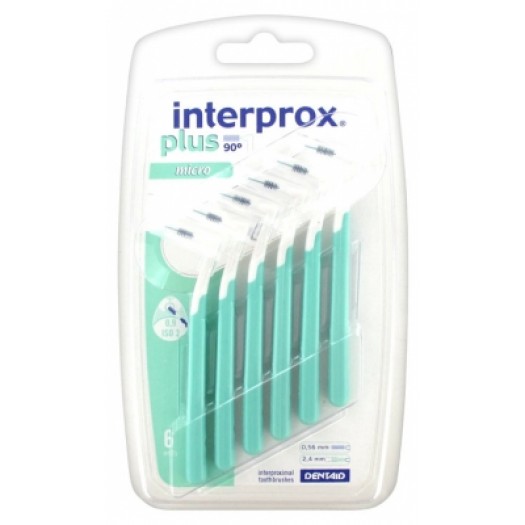 Interprox Plus Green Micro 0.9, 6 Brushes 