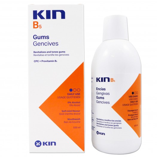Kin B5 Gums Gencives Mouthwash, 500ml
