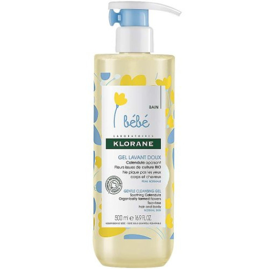 Klorane Bebe Gel Lavant Doux, 500ml