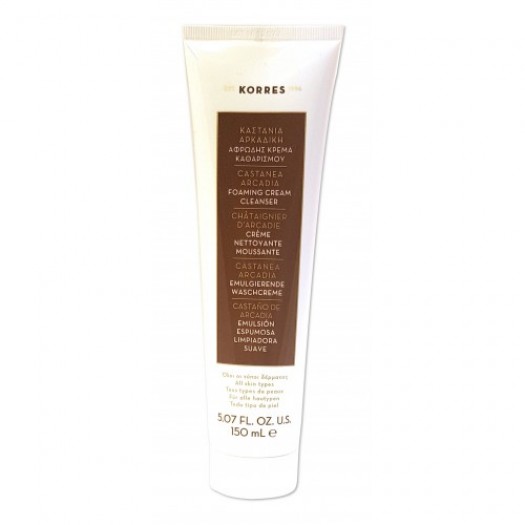 Korres Castanea Arkadia Foaming Cream Cleanser, 150ml