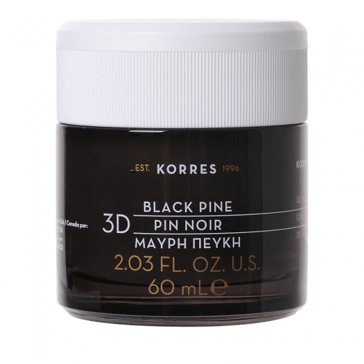 Korres Black Pine (+50% Extra Product) 3D Day Cream for Dry/Very Dry Skin, 60ml