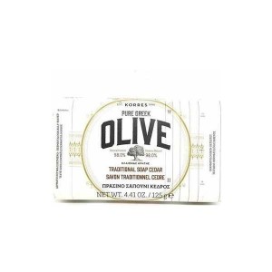 Korres Pure Greek Olive Tradional Soap Cedar, 125g Korres Pure Greek Olive Tradional Soap Cedar, 125g