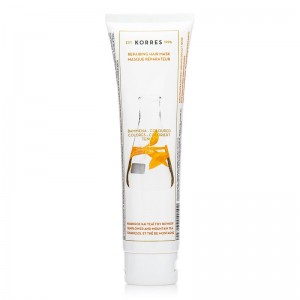 Korres Repair Mask for Dyed Hair with Sunflower & Mountain Tea, 125ml Korres Repair Mask for Dyed Hair with Sunflower & Mountain Tea, 125ml
