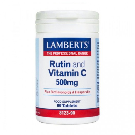Lamberts Rutin And Vitamin C 500mg, 90tab