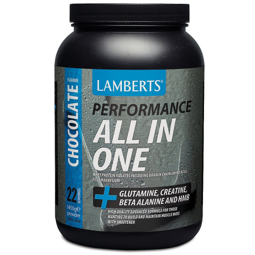 Lamberts All In One Whey Protein Chocolate, 1450g