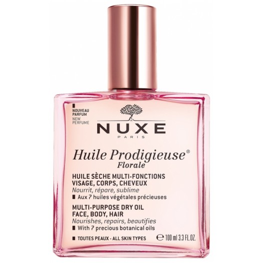 NUXE HUILE PRODIGIEUSE FLORALE MULTI-PURPOSE DRY OIL, 100ML