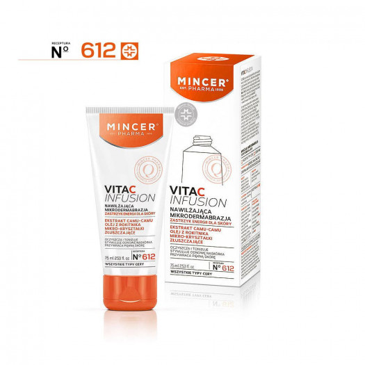 Mincer 612 Vita C Infusion Microdermabrasion, 75ml