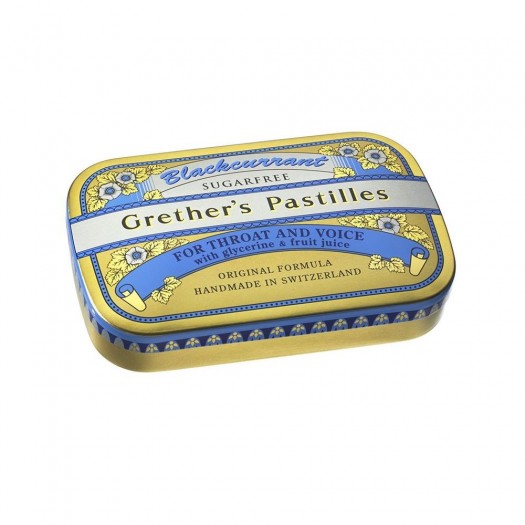 Grethers Pastilles Blackcurrant, 60g