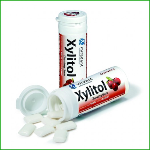 Xylitol Gums Cranberry, 30pcs