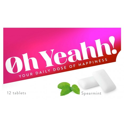 Oh Yeahhh Gums Spearmint, 12pcs