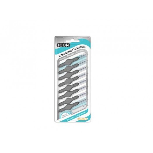 Stoddard Inter Dental Brushes Gray 1.3mm, 8pcs