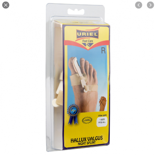 Uriel 388r HALLUX Valgus night splint on the right