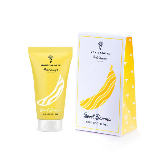 MontCarotte Kids Toothgel Sweet Banana, 30ml