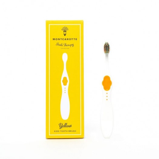 MontCarotte Toothbrush Kids, Yellow