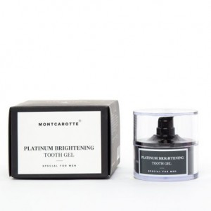 MontCarotte Platinum Brightening Tooth Gel For Men, 60ml MontCarotte Platinum Brightening Tooth Gel For Men, 60ml