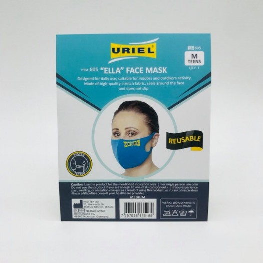 Uriel Ella Face Mask Midium different colors, 1pcs