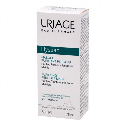 Uriage Hyseac Maschera Purificante Peel Off per pelle grassa, 50ml