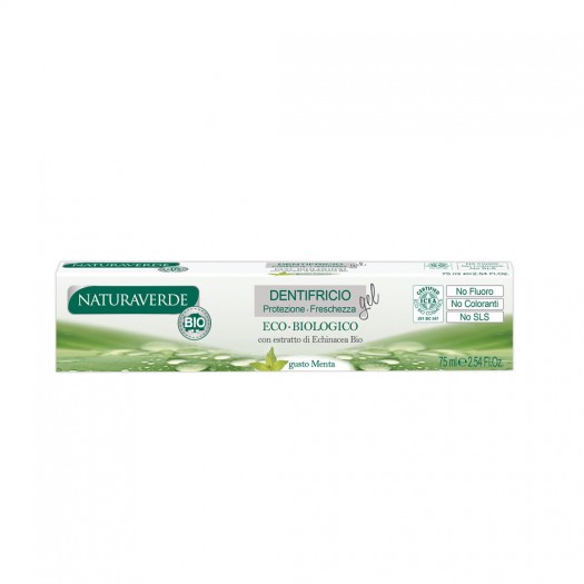 NATURAVERDE GEL TOOTHPASTE MINT FLAVOR, 75ML