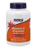 Now Vitamin C Crystals powder, 227g