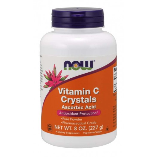Now Vitamin C Crystals powder, 227g