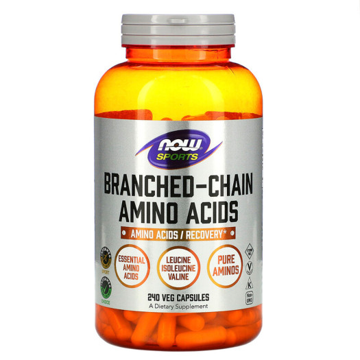 Now Branched Chain Amino Acids, 240pcs
