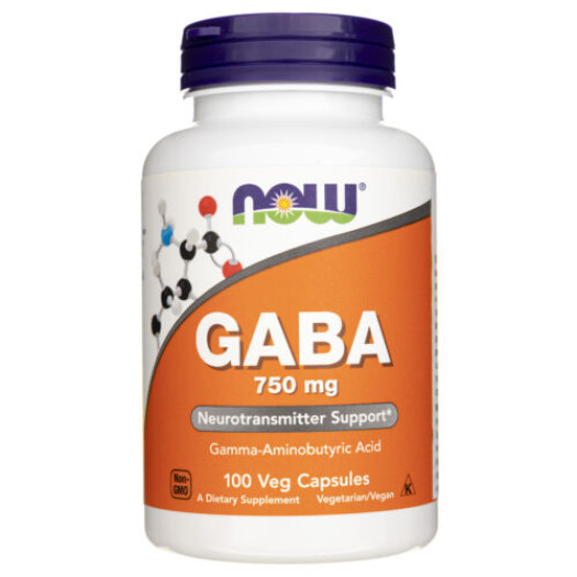 Now Gaba 750mg, 100caps