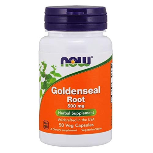 Now Goldenseal Root 500mg, 50caps