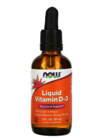 Now Liquid Vitamin D3 400ui, 59ml