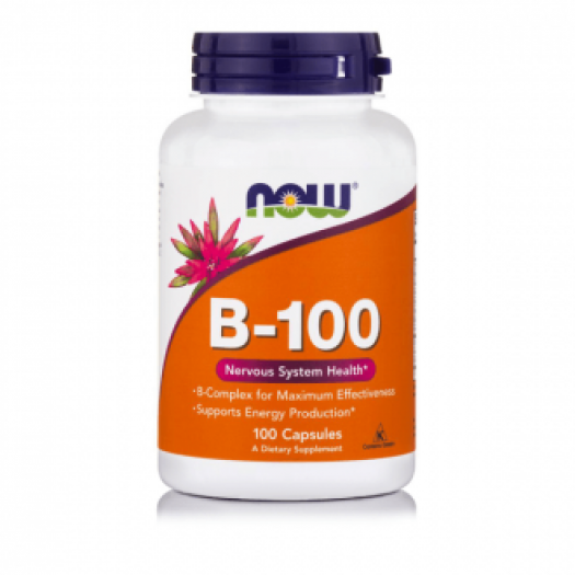 Now B-100 complex, 100 Vegetable Capsules