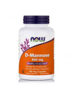 Now D-Mannose 500 mg, 120 Vegetable Capsules