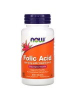 Now Folic Acid 800 mcg, 250 Tablets