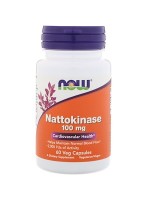 Now Nattokinase 100 mg, 60 Vegetable Capsules