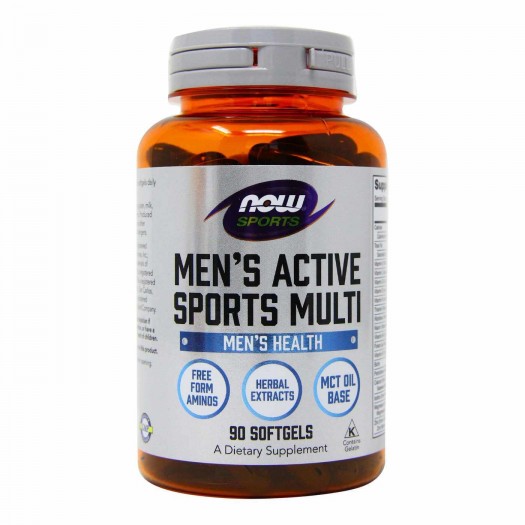 Now Mens Extreme Sports Multi, 90 Softgels