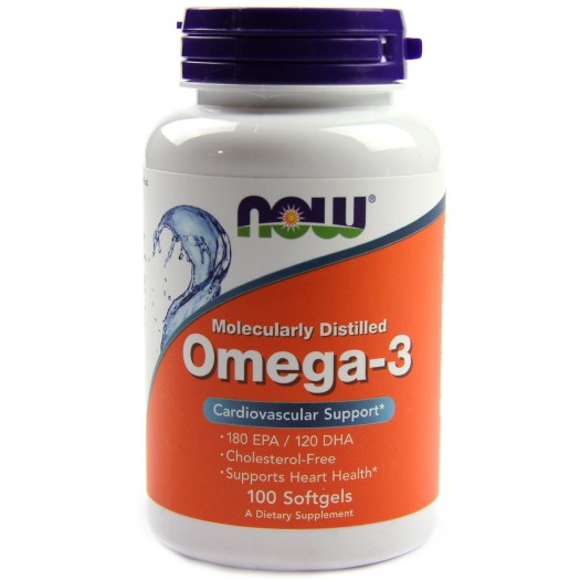 Now Omega-3 1000 mg, 100 Softgels