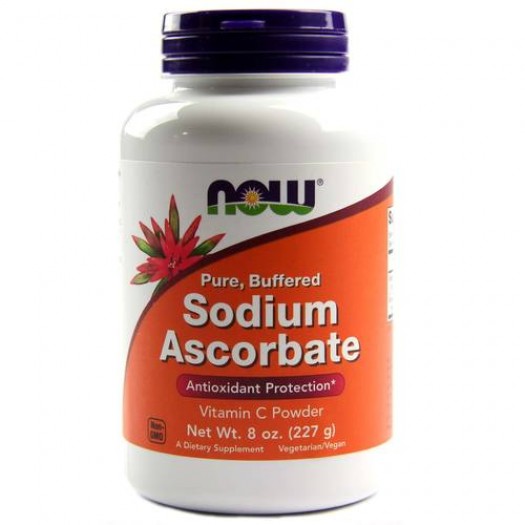 Now Sodium Ascorbate Powder, 8 oz (227 g)