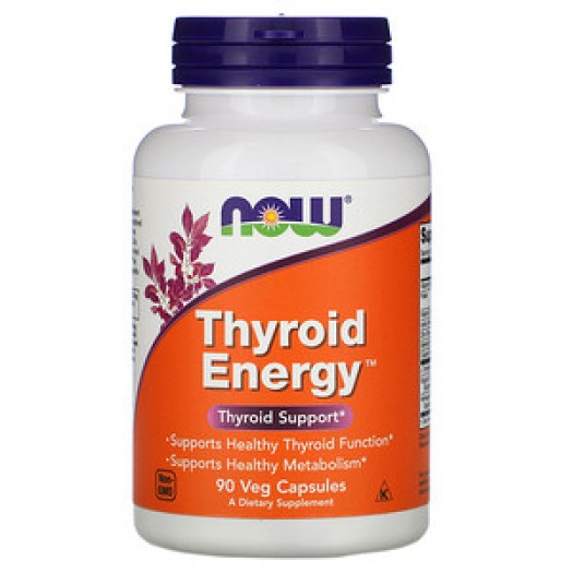 Now Thyroid Energy, 90 Vegetable Capsules