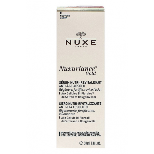Nuxe Nuxuriance Gold Nutri-Revitlizing Serum, 30ml