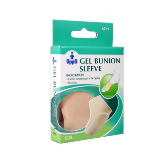 Oppo 6741 Gel Bunion Sleeve, Size Small