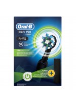 Oral B Pro 750 3d Cross Action Electric toothbrush, Black