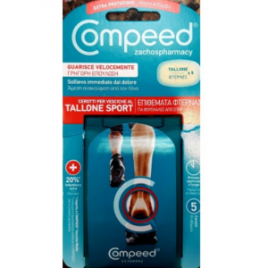 Compeed Patches Sport For Heel Blisters, 5 patches 