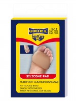 Uriel 3611 Silicone Forefoot Cushion Bandage, one size / 1 pair