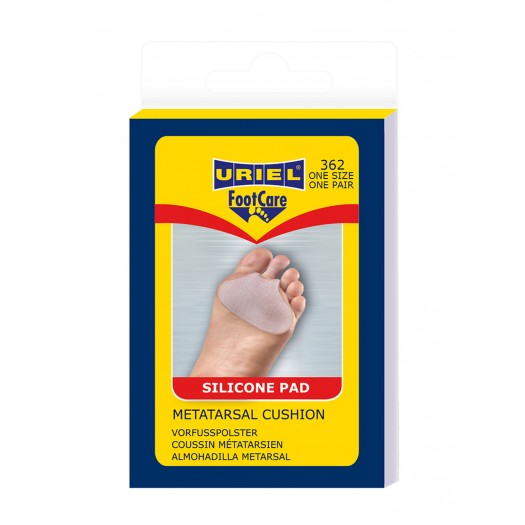 Uriel 362 Silicone Metatarsal Cushion, one size / 1 pair