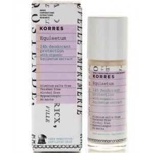 Korres Deodorant Roll-on Equisetum Rose, 30ml Korres Deodorant Roll-on Equisetum Rose, 30ml