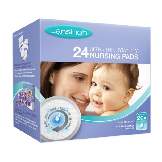 Lansinoh Nursing Breast Pads, 24pcs