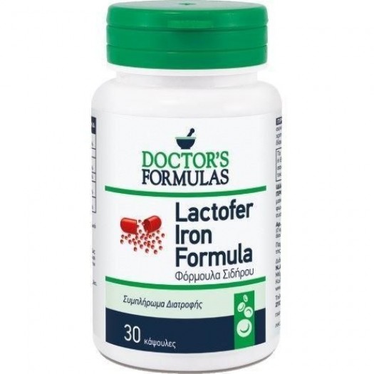 Doctors Formulas Lactofer Iron Formula, 30 Capsules