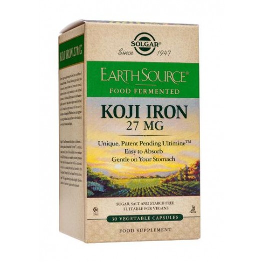 Solgar Koji Iron 27mg, 30pcs