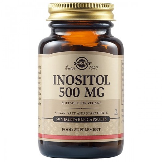 Solgar Inositol 500mg, 50tab