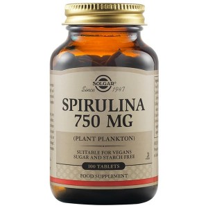 Solgar Spirulina 750mg. 80tab Solgar Spirulina 750mg. 80tab