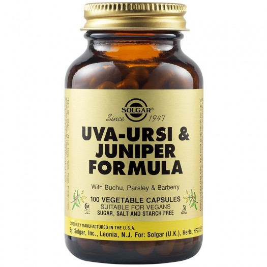 Solgar Uva Ursi and Juniper, 100tab