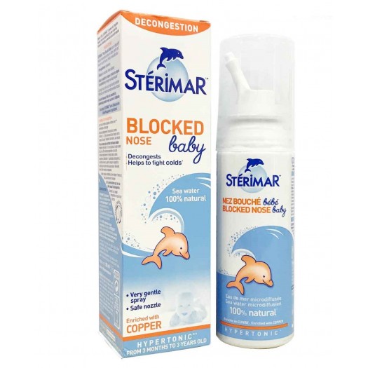 Sterimar Blocked Nose Baby Decongestant, 100ml